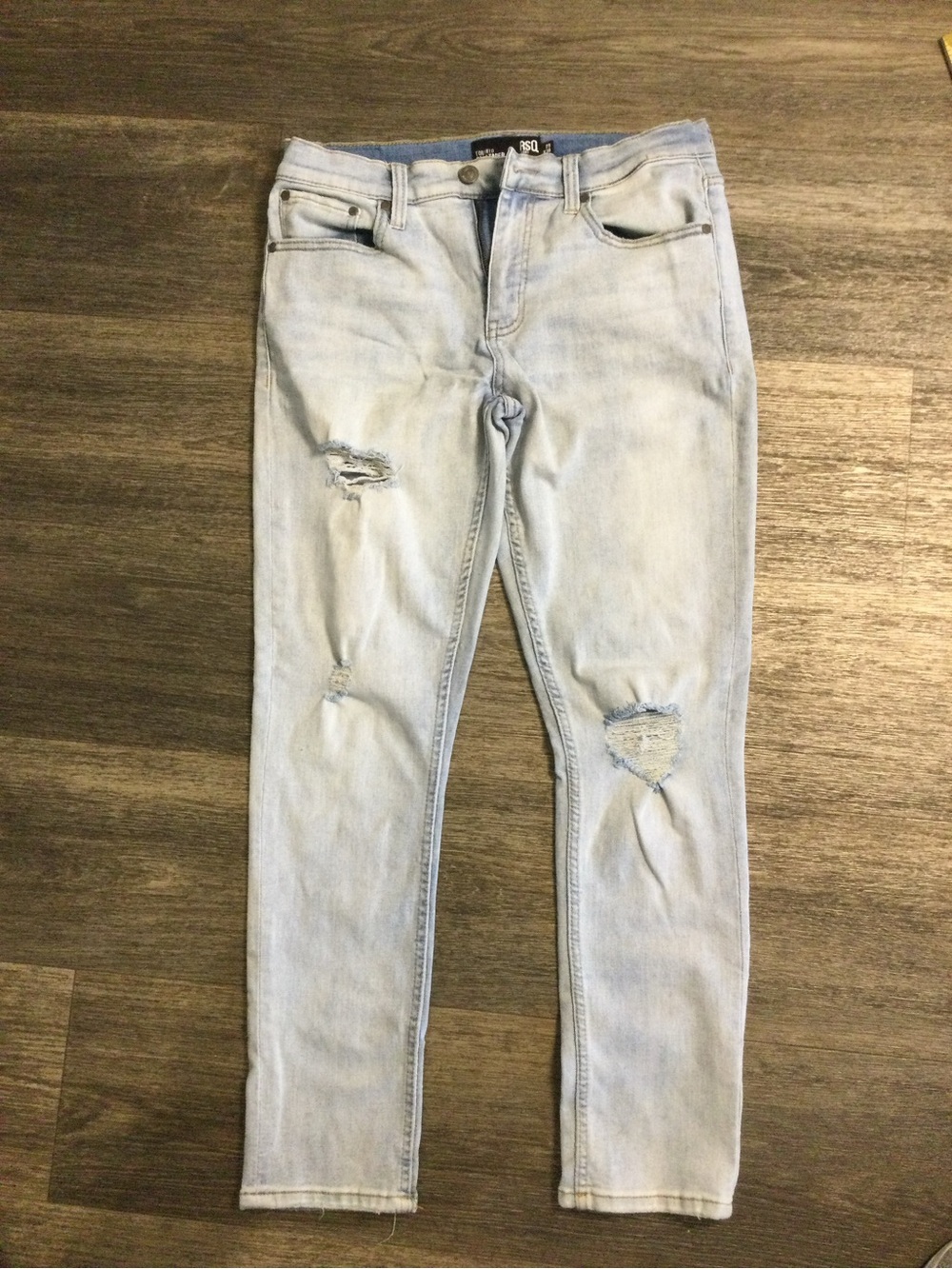 RSQ Light Blue Slim Taper Jeans